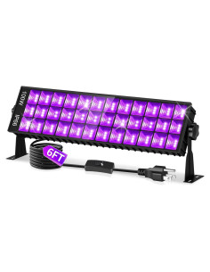 Barra de luz negra LED 100W ISUERFY IP66 a prueba de agua