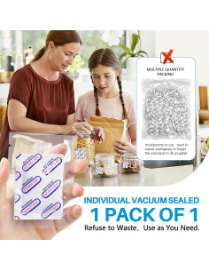 Absorbentes de Oxígeno 300 cc HomArtist - Paquete de 100 Unidades 2