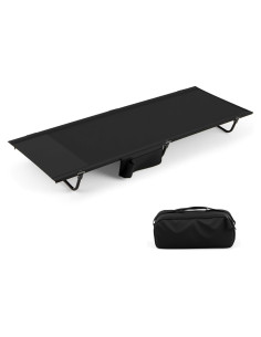 Cama de Camping Plegable Goplus 1.95 kg 330 lbs Aluminio