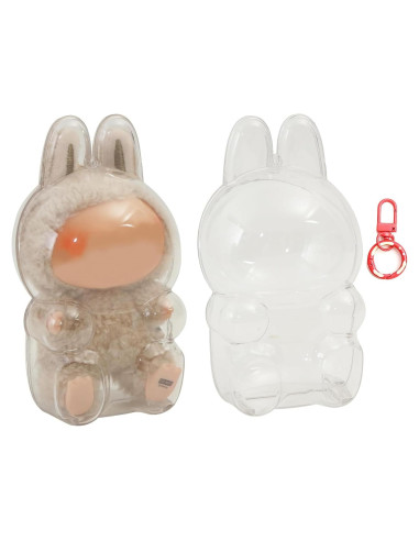 Caja de Exhibición Protectora LABUBU Acrílico Transparente 1pc