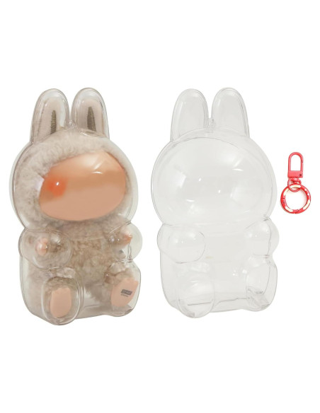 Caja de Exhibición Protectora LABUBU Acrílico Transparente 1pc