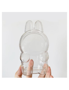 Funda Protectora Transparente Jrabbit para Muñecas Labubu