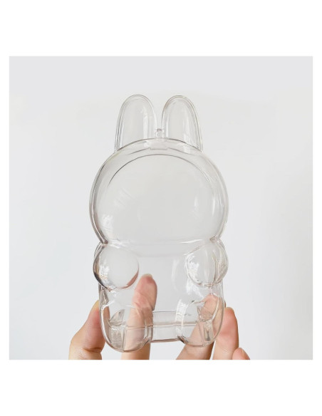 Funda Protectora Transparente Jrabbit para Muñecas Labubu