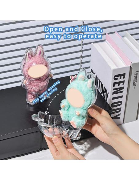 Funda Protectora Transparente Jrabbit para Muñecas Labubu