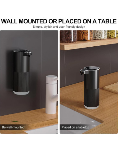 Dispensador Automático de Jabón Espumoso Foyucool 360ml USB-C