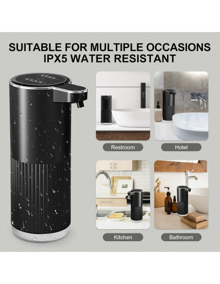 Dispensador Automático de Jabón Espumoso Foyucool 360ml USB-C