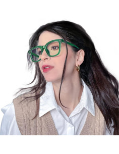 Gafas Cuadradas VISOONE Noe Antirreflejo Bloqueo Luz Azul 2