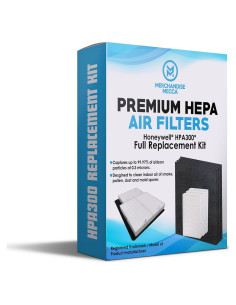 Filtros HEPA Verdadero y Carbón para Purificador Honeywell HPA300