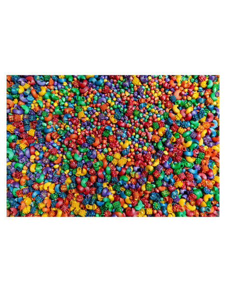 Relleno Sensorial Arcoíris Juguetes de Juego Abierto 4 Tazas