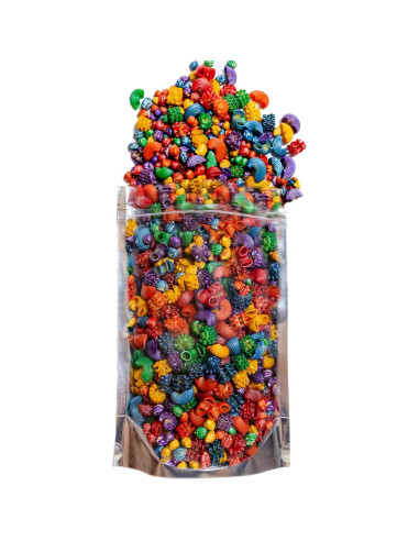 Relleno Sensorial Arcoíris Juguetes de Juego Abierto 4 Tazas