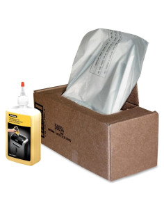 Aceite para Destructoras Fellowes Powershred 355 ml + 50 Bolsas