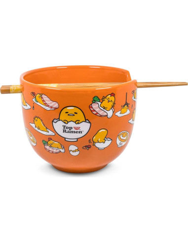 Juego de Vajilla de Cerámica Gudetama | Tazón Ramen 590 ml