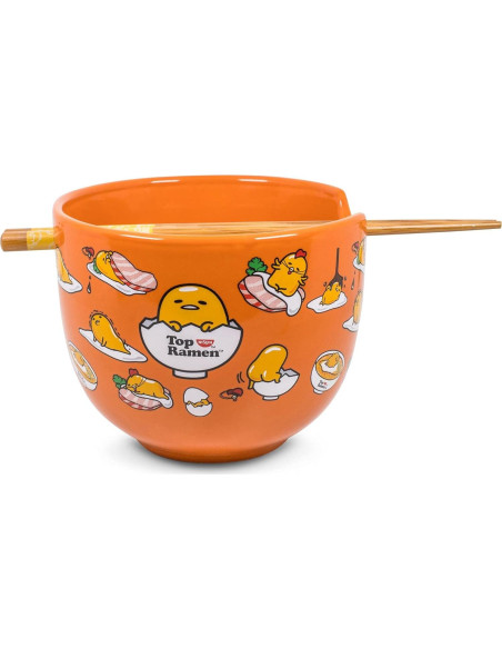 Juego de Vajilla de Cerámica Gudetama | Tazón Ramen 590 ml