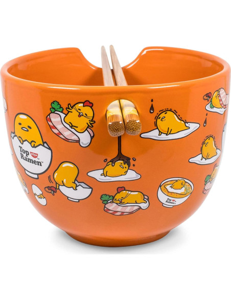 Juego de Vajilla de Cerámica Gudetama | Tazón Ramen 590 ml