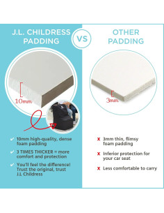 Bolsa de Viaje para Asiento de Auto J.L. Childress Deluxe - 50.8x48.3x83.8cm 2