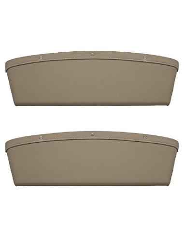 Relleno Espacio Asientos Coche 2 Piezas TRUE LINE Beige