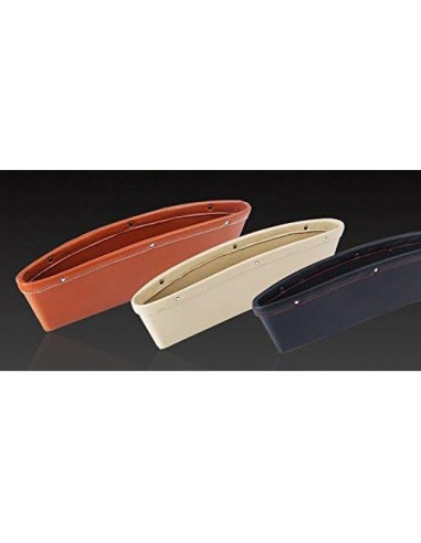 Relleno Espacio Asientos Coche 2 Piezas TRUE LINE Beige