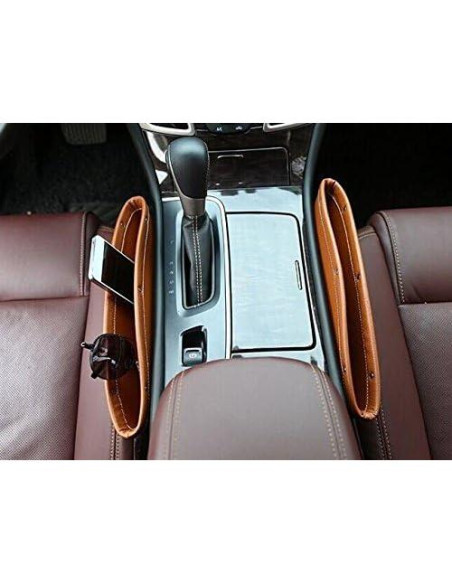 Relleno Espacio Asientos Coche 2 Piezas TRUE LINE Beige