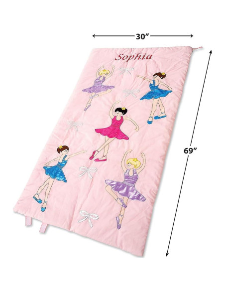 Saco de dormir Lillian Vernon para niños 76.2x152.4 cm