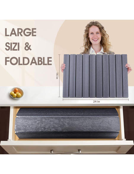 Alfombrilla de Secado de Platos DONG GUAN 61x41 cm Ecológica