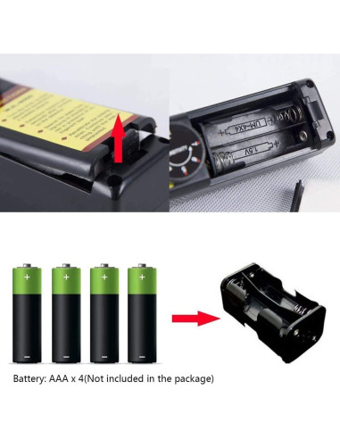 Detector de Fugas de Refrigerante Elitech WJL-6000S 5PCS