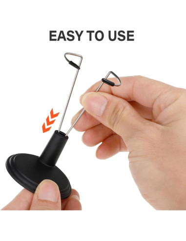 Soporte para Muñecas TOYANDONA 4 Piezas Ajustable Negro