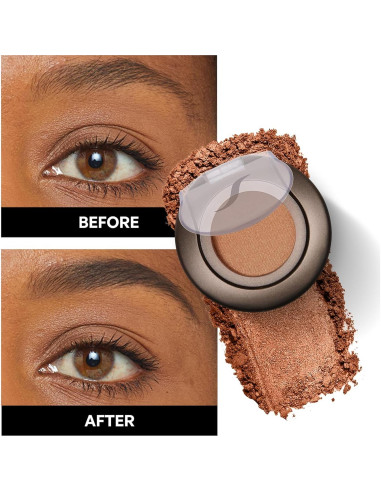 Polvo para Cejas SORMÉ Marrón Oscuro - Kit con Brocha y Plantillas