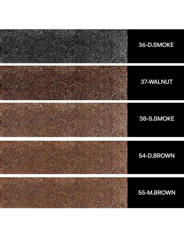 Polvo para Cejas SORMÉ Marrón Oscuro - Kit con Brocha y Plantillas