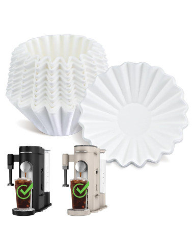 Filtros de papel desechables Brikinte para café Ninja 100 piezas