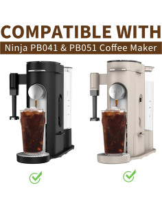 Filtros de papel desechables Brikinte para café Ninja 100 piezas 2