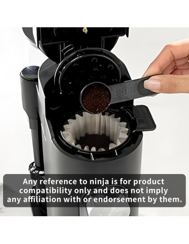 Filtros de papel desechables Brikinte para café Ninja 100 piezas