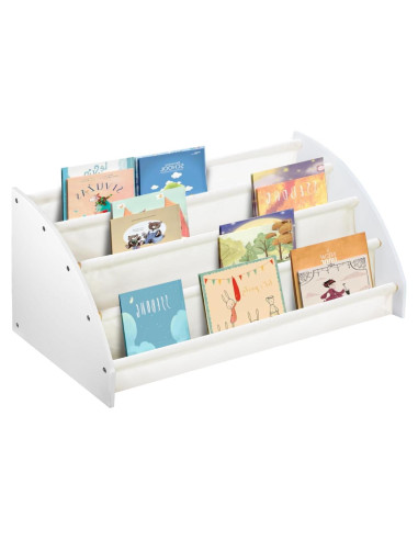 Estante de Libros Montessori BIBELUN 73 cm Blanco para Niños