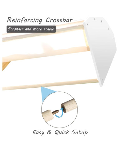 Estante de Libros Montessori BIBELUN 73 cm Blanco para Niños