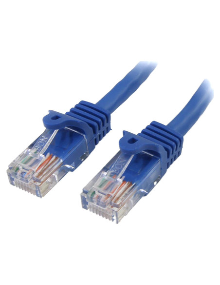 Cable Ethernet UTP Cat5e StarTech 3.66 m Azul RJ45 Macho