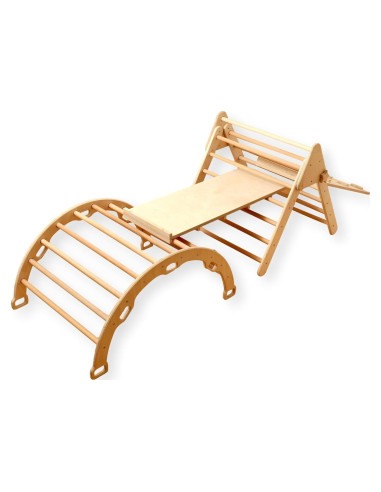 Juego de Escalada Montessori Kidodido con Triángulo y Rampas