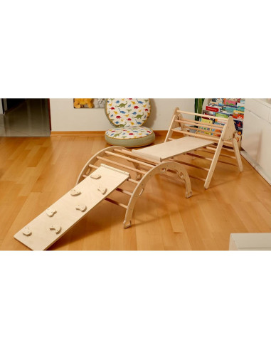 Juego de Escalada Montessori Kidodido con Triángulo y Rampas