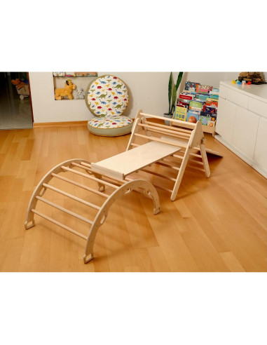 Juego de Escalada Montessori Kidodido con Triángulo y Rampas