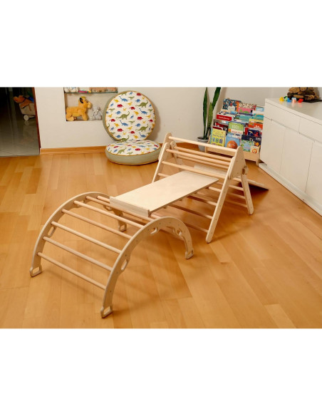 Juego de Escalada Montessori Kidodido con Triángulo y Rampas
