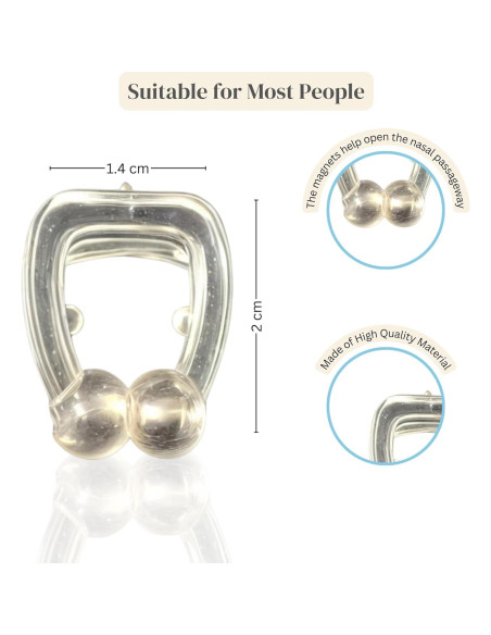 Dispositivos Anti Ronquidos Magnéticos Sophia Sheng - 6 Piezas