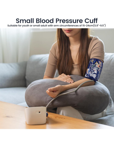 Manguito de Presión Arterial Pediátrico KIKEANG 15-24cm Azul