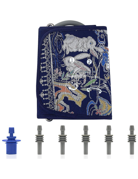 Manguito de Presión Arterial Pediátrico KIKEANG 15-24cm Azul