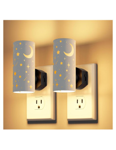 Luces Nocturnas LED DALUXshop 3000K Regulables 2 Piezas