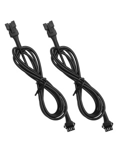 Cable de Extensión LED RGB 4 Pines LHDOS 152.4 cm 2PCS