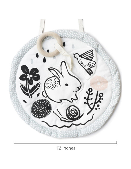 Alfombra de Actividad Orgánica Wee Gallery Meadow para Bebés