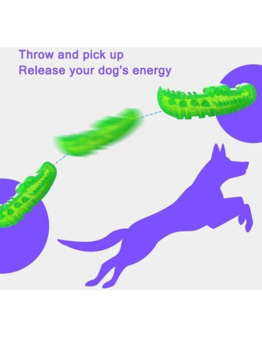 Juguete para Perros Cocodrilo YoPoll - Alimentación Lenta 12.7cm