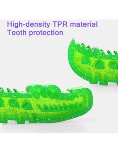Juguete para Perros Cocodrilo YoPoll - Alimentación Lenta 12.7cm
