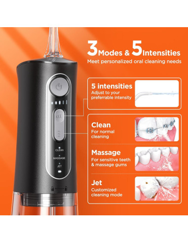 Combo Irrigador Bucal y Cepillo Eléctrico Bitvae C2