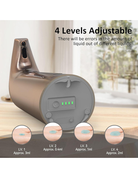 Dispensador Automático de Jabón Greatmay 400ml Infrarrojo