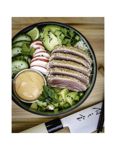 Set de cuchillos asiáticos Mercer Culinary 2 piezas acero inoxidable