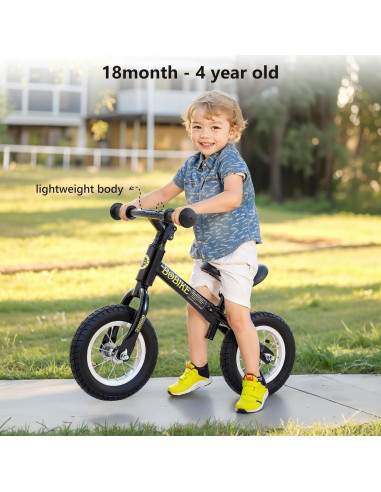 Bicicleta de Equilibrio Bobike NHY para Niños 18 Meses a 4 Años
